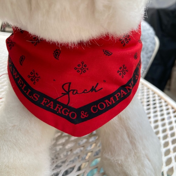 Vintage 1990 Wells Fargo stuffed animal JACK - Picture 4 of 8